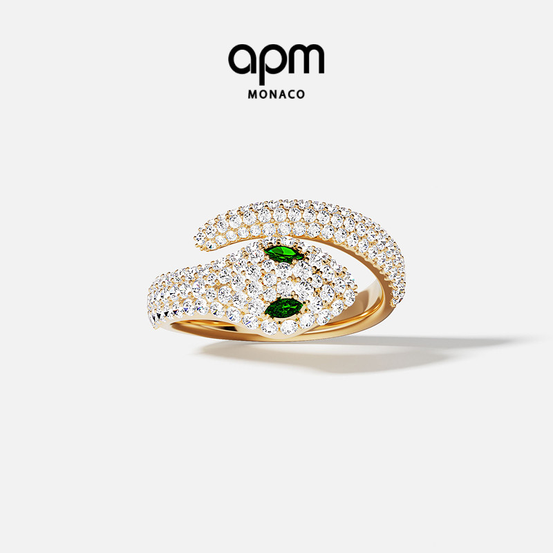 APM灵蛇戒指时尚经典送礼