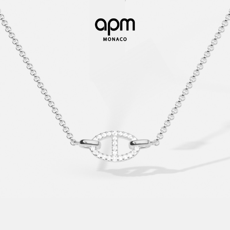 APMMailleMarine项链高级时尚