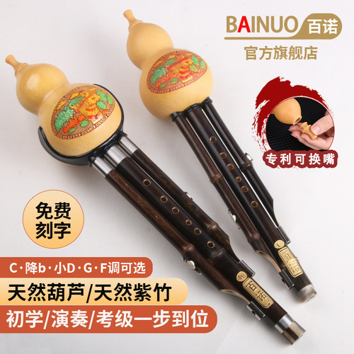 葫芦丝乐器初学者c调成人小学生