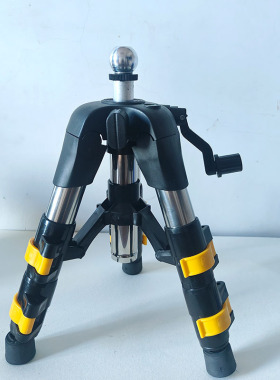 罗经杖风水罗盘支架折叠式袖珍三脚架无磁测量水平吸盘创意支架