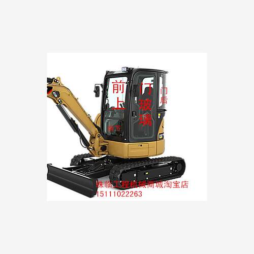 卡特303.5ECR挖掘机门窗