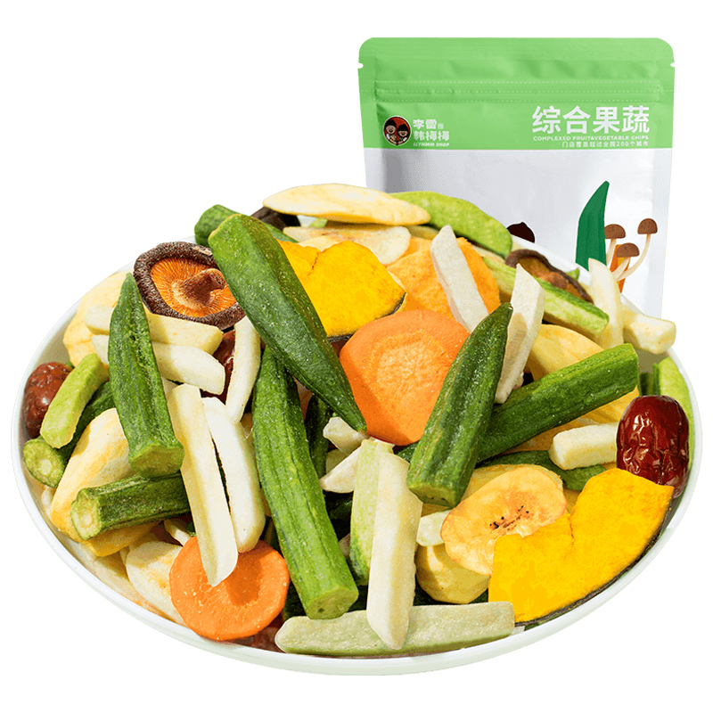 李雷與韓梅梅綜合果蔬脆片256g*1袋什錦蔬菜果幹即食混合果蔬幹在類目 零食/堅果/特產, 蜜餞/棗類/梅/果乾, 蔬果乾中 - 來自Buy2taobao.com提供專業的淘寶代購服務