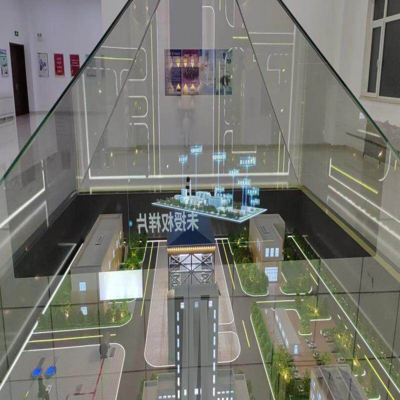 全息金字塔玻璃360度幻影成像玻璃高透明半透半反全息玻璃金字塔