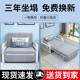 沙发床折叠两用2021年客厅新款 小户型多网红功能收纳可伸缩单人床