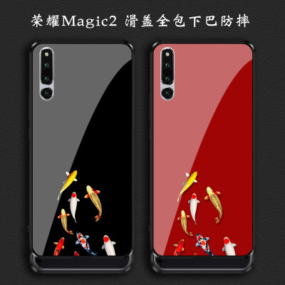 适用华为魔术magic2玻璃中国风