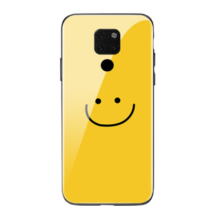 适用华为mate70pro手机壳20X钢化玻璃60华伟mate30pro40/50全包防摔个性软硅胶套网红笑脸少女黑白简约情侣