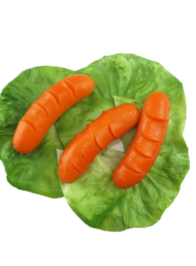 仿真香肠 假热狗烧烤菜品食物蔬菜模型玩具拍摄道具橱柜装饰摆设