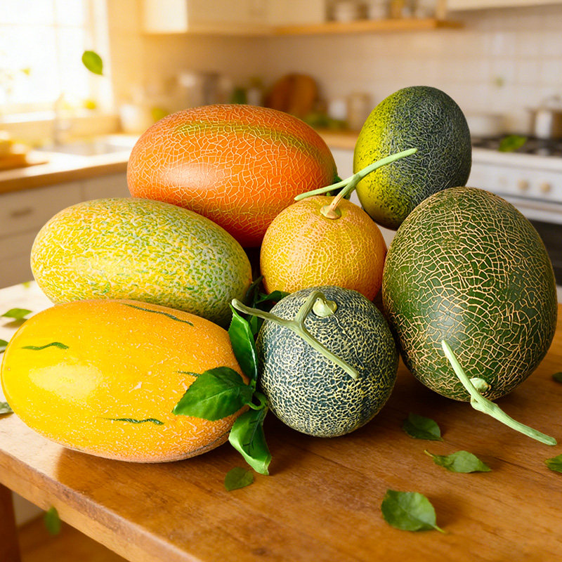仿真哈密瓜模型 塑料假密瓜水果摆件家居橱柜样板房装饰拍摄道具,鲜花速递/花卉仿真/绿植园艺,仿真果蔬,淘宝优惠券,粉丝福利购,淘宝优惠卷