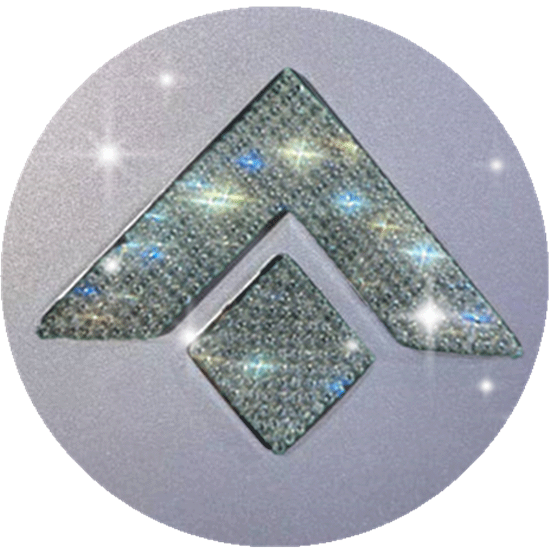 适用于镶钻昊铂GTHTSSR方向车标装饰贴水晶钻镶钻车标钻石装饰贴