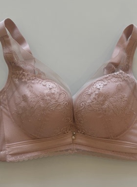 戴丝玉专柜正品上薄下厚无钢圈聚拢文胸后四排扣75A内衣DW96216