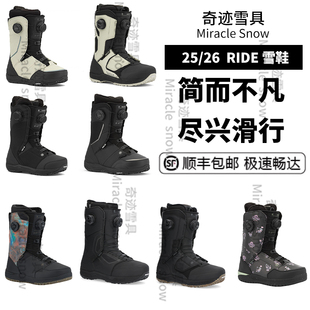 26新款RIDE男女单板滑雪鞋三叉戟节奏一顺八刻刻滑进阶HERA PRO