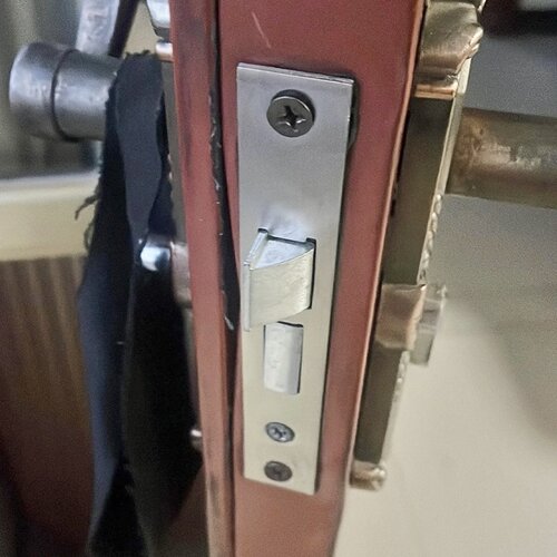 通用型家用锁舌换锁体卧室锁室内老式锁具配件大50房间旧门换锁