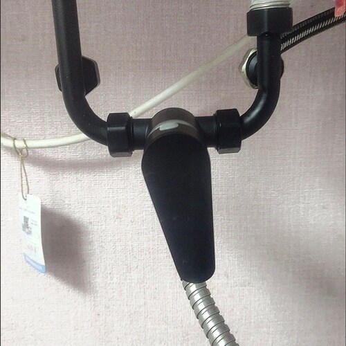 混水阀配件不锈钢明装开关配大全水龙头浴缸U型冷热淋浴电热水器