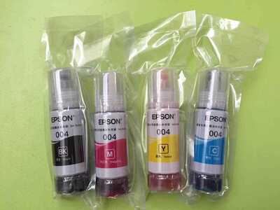 爱普生004原装墨水L3118L3158L3108L3115L3116L3117L3119打印墨水