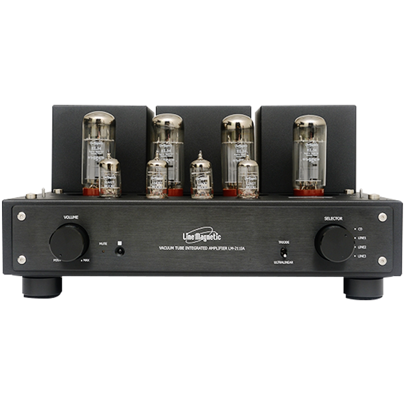 Line magnetic/丽磁 LM-211IA HIFI 合并胆机功放 EL34推挽