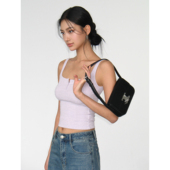 无袖 NEVA 上衣 韩版 打底衫 黑色方领针织吊带背心女外穿夏季