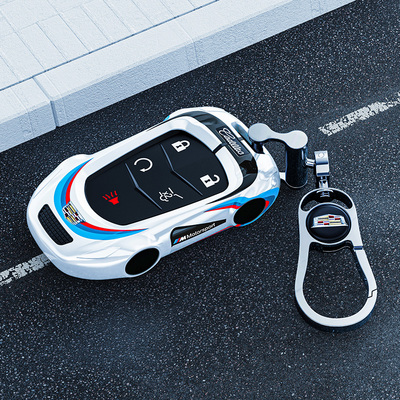 适用于凯迪拉克钥匙套xt5xt4xt6 ct5 ct6 ct4款xts壳atsl车钥匙包