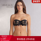 Intimissimi意舒漫女士性感蕾丝无衬垫蝴蝶结抹胸式 文胸RB2563F