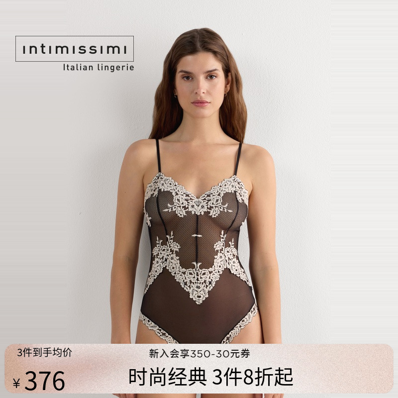 女士时尚优雅性感蕾丝连体内衣