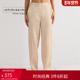 女轻薄亚麻舒适休闲长裤 Intimissimi意舒漫时尚 经典 AI164A