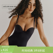 Intimissimi意舒漫细带无痕显瘦紧身衣性感打底连体衣BID49L