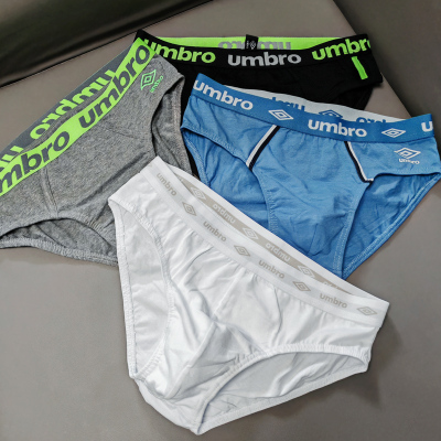 外贸运动男士三角裤纯棉吸汗