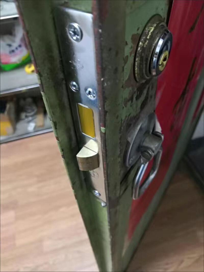 申士牌9472a2铁门锁全铜锁芯老式防盗丰收申翔可用插芯门锁