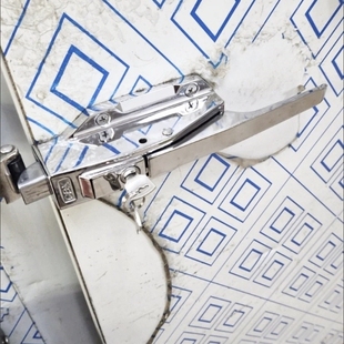 冷库门锁1178门拉手工业碰锁凸门速冻门锁烘箱锁烘烤箱安全把手