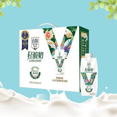 天友250gX10瓶百特轻酸奶重庆