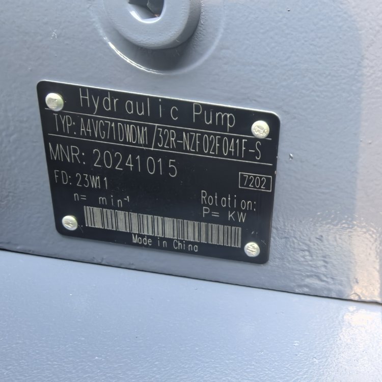 力士乐A4VG71DWDM1/32R-NZF02F041F-S液压泵A4VG250EP2DM1/32R-NZ