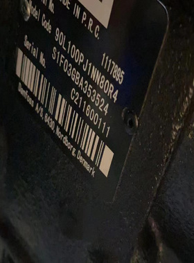 丹佛斯柱塞泵90L100A51NN80P3C7C03GBA353524矿山机械行走液压泵