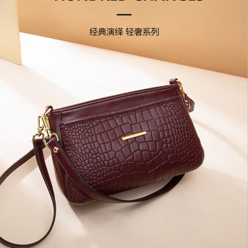 簡秀真皮包包女2019款軟皮斜挎包中年媽媽包百搭多口袋單肩包小包在類目 箱包皮具/熱銷女包/男包, 女士包袋中 - 來自Buy2taobao.com提供專業的淘寶代購服務