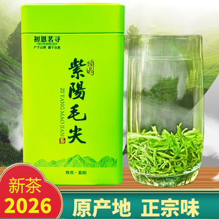 紫阳毛尖2026新茶陕西安康紫阳绿茶紫阳富硒产区茶紫阳绿茶叶翠峰