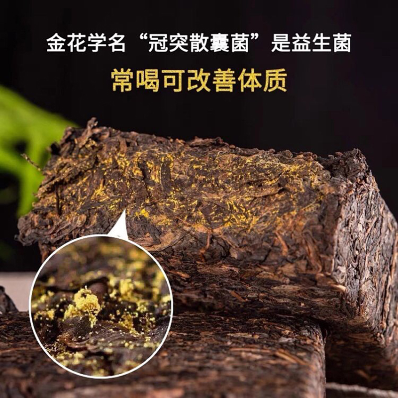陕西官茶特级老茶高档烤漆木盒装