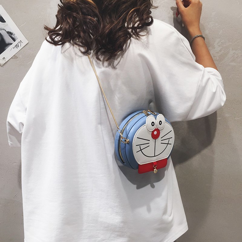 哆啦a梦小包包女包新款2019可爱卡通少女链条单肩斜挎包个性小圆|ruв категории Сумки, Г - жа сумки - от Buy2taobao.com для оказания профессиональной услуги покупки агента Taobao