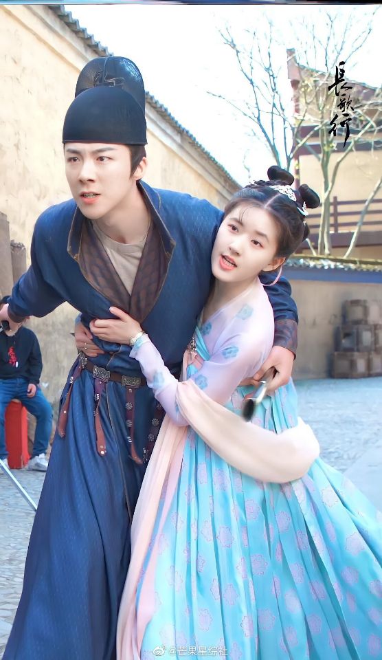 影视剧长歌行李乐嫣公主同款古装齐胸襦裙赵露思唐朝舞蹈演出汉服