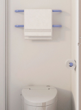 边集EDITOR koosim糖果色不锈钢毛巾杆浴室挂杆架可爱家居装饰