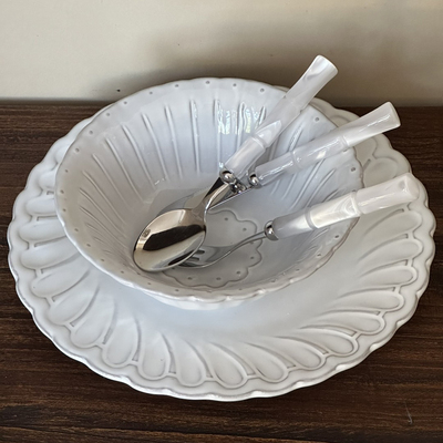 意大利VIRGINIA碗盘子杯碟套装