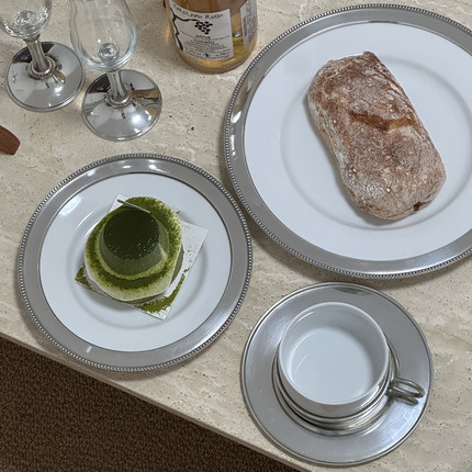 边集EDITOR 泰国TheKingsPewter锡制碗餐盘陶瓷咖啡杯碟马克杯