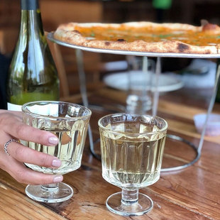 EDITOR01法国La CITY高脚杯红酒杯果汁杯玻璃水杯透明 Rochère