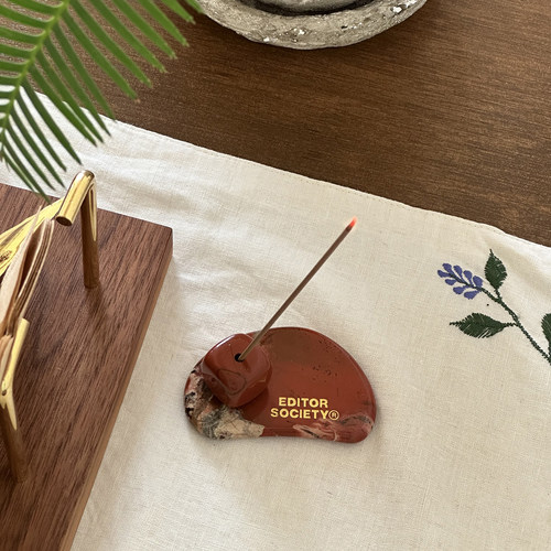 EDITOR天然石头线香插