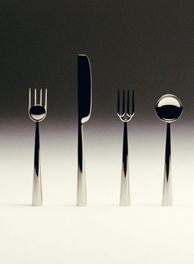 边集EDITOR the coming Accretion餐具餐刀餐叉水果甜点叉高级