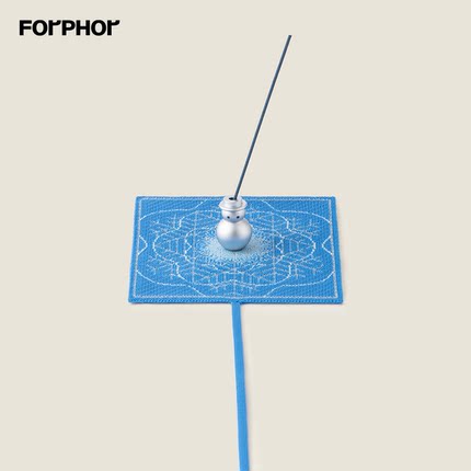 边集EDITOR 福图雪华雪人线香插套装含线香圣诞新年礼物