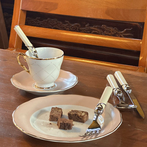 边集EDITOR意大利Rivadossi FIOCCO餐刀餐叉餐勺甜点勺黄油刀法式