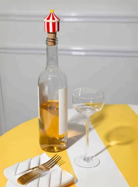 边集EDITOR 西班牙DOIY Funfair游乐场酒瓶塞葡萄酒橡木塞可爱