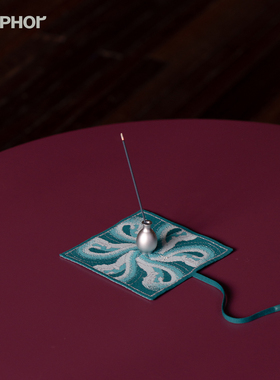 边集EDITOR福图FORPHOR玉壶春瓶香插线香针织卷轴便携新中式礼物