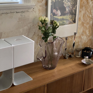 边集EDITOR 意大利Tammaro home DIAMOND湖泊花瓶桌面落地插花