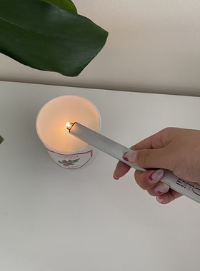 EDITOR01脉冲点火器USB充电无明火户外可用点烛器超轻便携