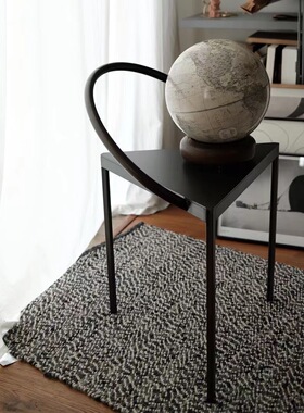 EDITOR01x Homely Globe新款原木底座地球仪书房客厅摆件双语手工