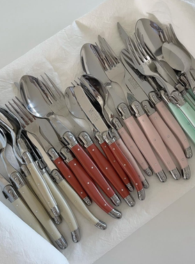 边集EDITOR法国AndréVerdier拉吉奥乐DEBUTANT正餐刀叉勺黄油刀